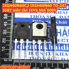 IXGH60N60C3D1 60N60C3D1 IXGH60N60C2 IXGH60N60 60N60 TO-247 IGBT công suất 60A 600V kde6861
