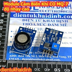 Module mạch Cảm Biến Khí CO MQ7 MQ-7 độ nhạy cao kde0293