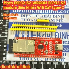 Mạch ESP32-S2-WROOM ESP32-S2 module điều khiển Wifi IoT type-C kde0350