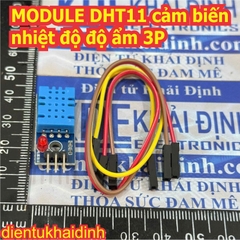 MODULE DHT11 cảm biến nhiệt độ, độ ẩm 3P (CÓ DÂY HEADER) kde0372