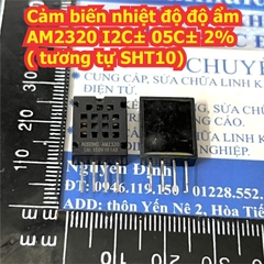 Cảm biến nhiệt độ, độ ẩm AM2320 I2C± 0,5C ± 2% màu đen ( tương tự SHT10) KDE0374