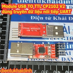 Module USB TO TTL CP2102 V2, dùng truyền dữ liệu nối tiếp UART kde0376