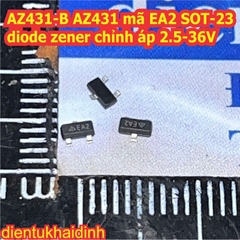 AZ431-A AZ431 AZ431-B mã EA2 mã EA1 SOT-23 diode zener chỉnh áp 2.5-36V kde1002