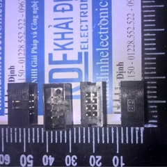 Đầu nhựa cổng DC3 đực chân thẳng 2 hàng 2.54mm bus IDE 6P~40P 6 ~ 40 chân kde0449