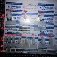 BỘ rời đầu nhựa đực cái lõi sắt hearder jack CON 3.96mm CH3.96 2 ~ 12P kde0546