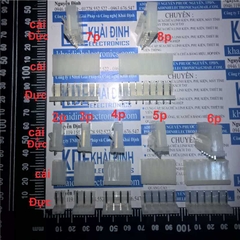 đầu đực JACK CẮM header CHÂN KẾT NỐI CH5.08, loại THẲNG 2p ~ 8p kde0573a