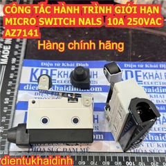 CÔNG TẮC HÀNH TRÌNH GIỚI HẠN MICRO SWITCH NALS  10A 250VAC AZ7141 kde0646