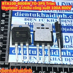 BTA100800B BTA100-800BW BTA100 800B 800W TO-DIP4 TO-3PS Triac công suất 100A 800V kde9476