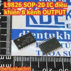 L9826 SOP-20 IC điều khiển 8 kênh OUTPUT kde0751