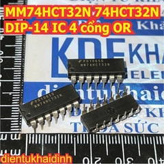 MM74HCT32N 74HCT32 74HCT32N DIP-14 IC 4 cổng OR  kde0753