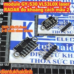 module GY-530 VL53L0X laser time of fight (ToF) LiDAR đo khoảng cách 4-200cm kde3274