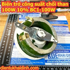 Biến trở công suất chổi than 150W 10% BC1-150W 50 Ohm 50R 1K Ohm 1KR 480g kde0898