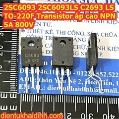 2SC6090 2SC6093 2SC6090LS C2690 2SC6093LS C2693 LS TO-220F Transistor áp cao NPN kde1063