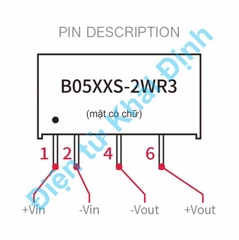 B0505S-2W B0505S B0505 2W DC-DC Converter PHINK nguồn cách ly 5V kde1147