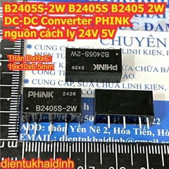 B0505S-2W B0505S B0505 2W DC-DC Converter PHINK nguồn cách ly 5V kde1147