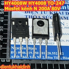 HY4306W HY4306 HY4008W HY4008 HY1920W HY1920 HY3810W HY3810 HY3906W HY3906 HY3912W HY3912 TO-247 Mosfet công suất kênh N kde1157
