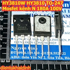 HY4306W HY4306 HY4008W HY4008 HY1920W HY1920 HY3810W HY3810 HY3906W HY3906 HY3912W HY3912 TO-247 Mosfet công suất kênh N kde1157