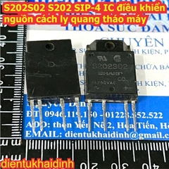 S202S02 S202 SIP-4 IC điều khiển nguồn cách ly quang tháo máy KDE1189