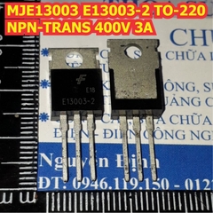 MJE13003 E13003-2 E13003 13003 TO-220 NPN-TRANS 400V 3A kde1243