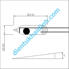 Cảm Biến Nghiêng-Công Tắc Thủy Ngân 5MM KDE1255