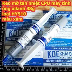 Keo mỡ tản nhiệt CPU VGA máy tính dạng ống xilanh, hộp tròn 38g 5g 20g loại HY410 HY510 HY610 HY710 kde1677