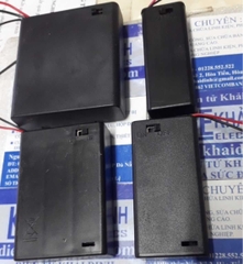hộp, đế pin, khay đựng pin AA 1/2/3/4 viên, có nắp, có công tắc kde1945