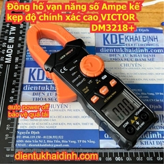 Đồng hố vạn năng số Ampe kế kẹp độ chính xác cao VICTOR DM3218+ kde2049