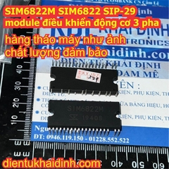 SIM6822M SIM6822 SIP-29 module điều khiển động cơ 3 pha kde2104