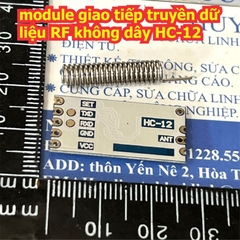 module giao tiếp truyền dữ liệu RF không dây HC-12 SI4463 44631B / SI4438 44382A  433mhz 1000m 5V giao tiếp UART kde2143