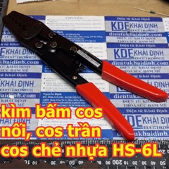 kìm kèm bấm cos nối cos trần cos tròn Cos chẻ.... Kìm HS-16 HS-6L HX-16 kde2206