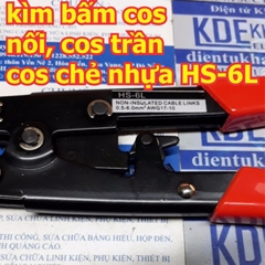 kìm kèm bấm cos nối cos trần cos tròn Cos chẻ.... Kìm HS-16 HS-6L HX-16 kde2206