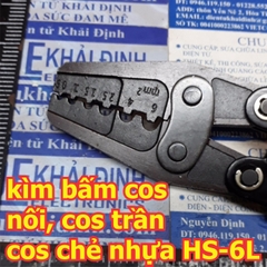 kìm kèm bấm cos nối cos trần cos tròn Cos chẻ.... Kìm HS-16 HS-6L HX-16 kde2206