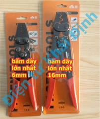 kìm kèm bấm cos nối cos trần cos tròn Cos chẻ.... Kìm HS-16 HS-6L HX-16 kde2206