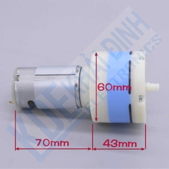 máy bơm, sục khí RS-555, 12Vdc, 17L/p, ống 7mm kde2526