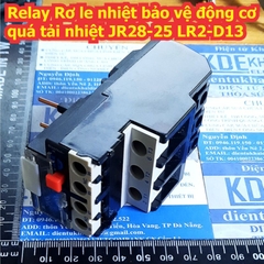 Relay Rơ le nhiệt bảo vệ động cơ quá tải nhiệt JR28-25 LR2-D13 0.68-1.1A kde2592