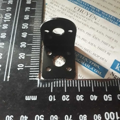khung động cơ DC-giảm tốc 25mm, nhôm 2mm đen kde2638