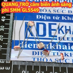 QUANG TRỞ điên trở cảm biến ánh sáng phi 5MM GL5549 kde2726