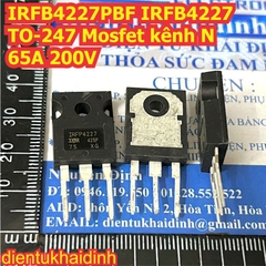 IRFP4227PBF IRFP4227 TO-247 Mosfet kênh N 65A 200V kde2781