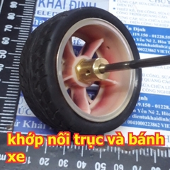 chốt, Đầu nối dùng đê nối bánh xe với trục, loại trục 3mm 4mm 5mm 6mm 7mm 8mm kde2954