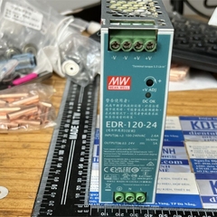 nguồn xung nguồn tổ ong MEANWELL 24V 5A nguồn gắn thanh ray DIN EDR-120-24 kde3060