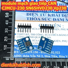 module mạch giao tiếp CAN CJMCU-230 SN65HVD230 VP230 kde3152