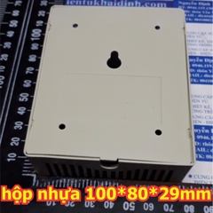 hộp nhựa trắng hộp mạch điện 100*80*29 kde3195
