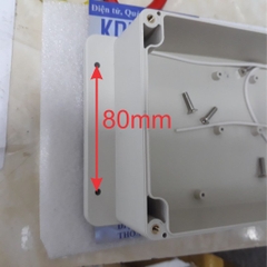 hộp nhựa 200*120*75mm, có tai ngoài kín nước kde3198