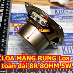 LOA MÀNG RUNG Loa toàn dải 3inch 8R 8OHM 5W phi 78mm cao 41mm kde3204