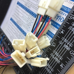 Dây header 2.8mm jack xe máy đầu ĐỰC/CÁI/ĐỰC+CÁI 3P, bấm sẵn dây 20cm kde3217