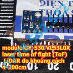 module GY-530 VL53L0X laser time of fight (ToF) LiDAR đo khoảng cách 4-200cm kde3274