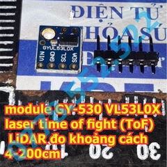 module GY-530 VL53L0X laser time of fight (ToF) LiDAR đo khoảng cách 4-200cm kde3274