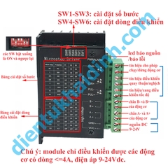 Bộ điều khiển động cơ bước 42/57 TB6600 4A 9-42V kde3304