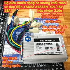 Động cơ không chổi than brushless Shinano 105Vdc 10.000V/P 25W LA034 trục 5mm chế máy phát điện kde7414