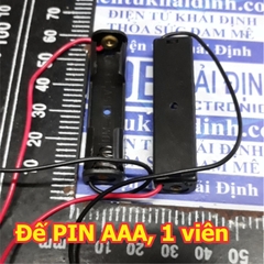 hộp, đế pin, khay đựng pin AAA 1/2/3/4 viên kde2435